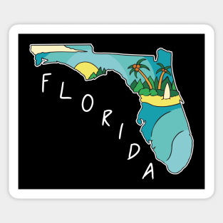 Florida Nature Landscape Sticker